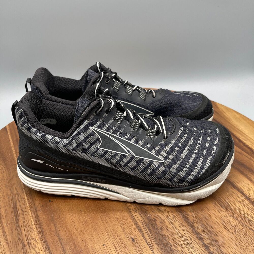 Altra Torin Shoes Womens Size 8.5 Black Gray Running Comfort Walking Sneakers